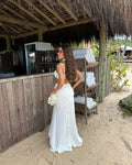 Cover Up Skirt Beach Women Tube Top Three-piece Elegant And Pretty Dress - Norellé