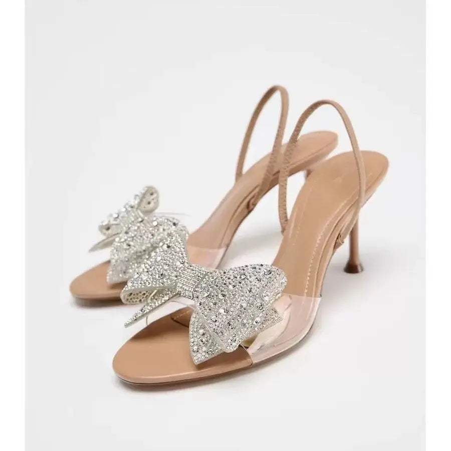 Women’s Shoes With Shiny Bow