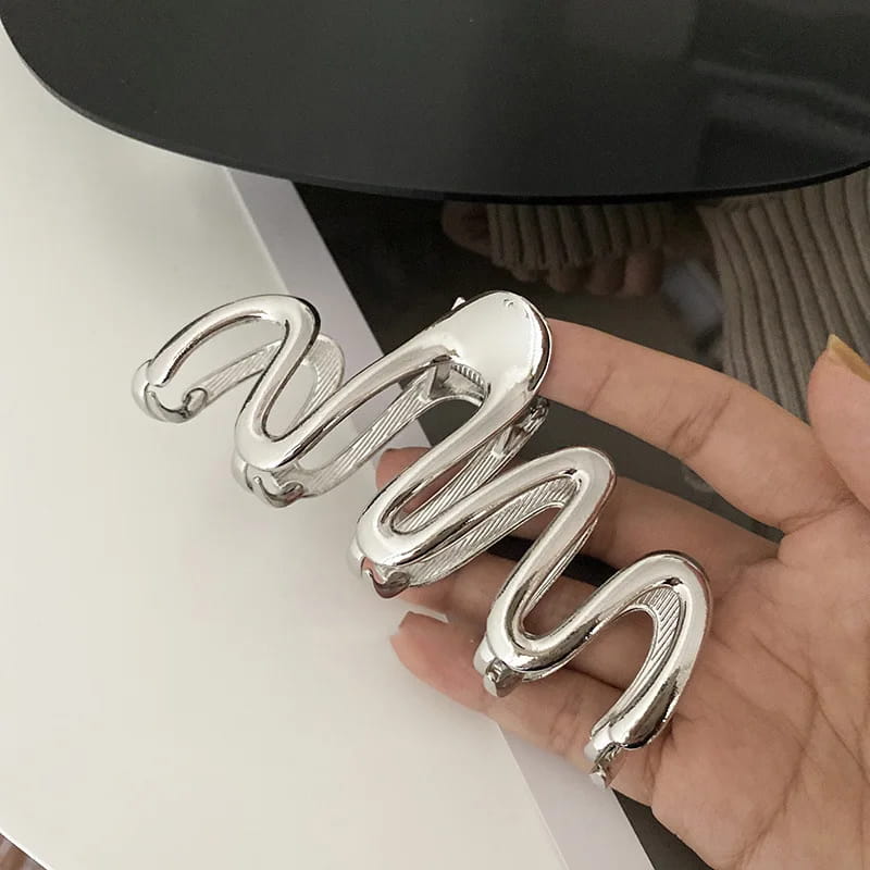 Thick Hair Accessories Geometric Big Shark Hairpin