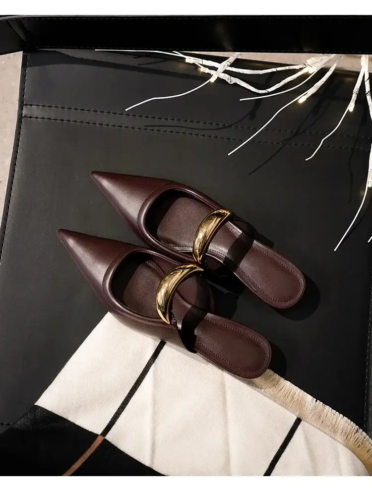 Pointed Toe Women’s Slippers