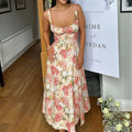 Women's Summer Floral Print Dresses - Norellé