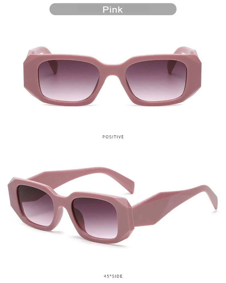 Square Vintage Sunglasses Woman
