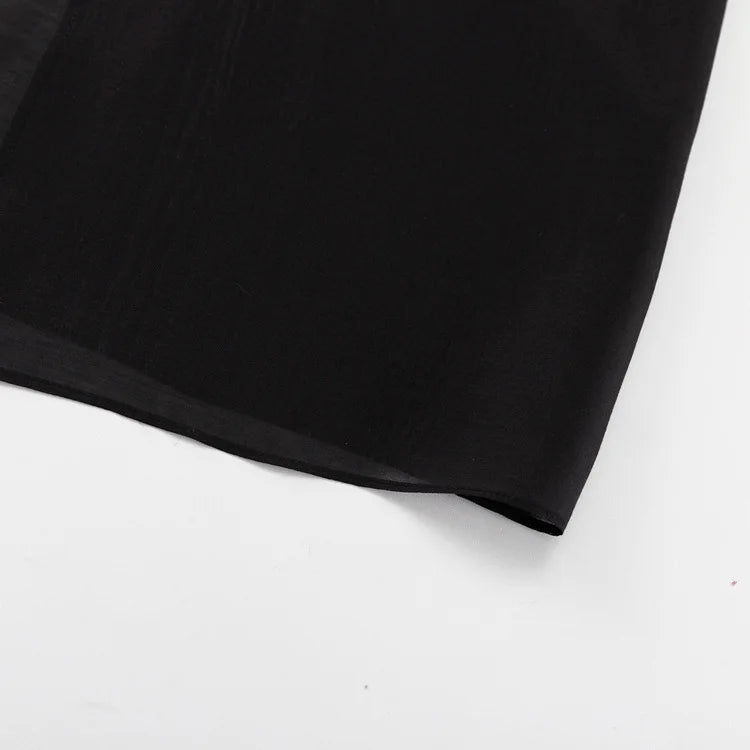 Black Mesh Skirt Women’s