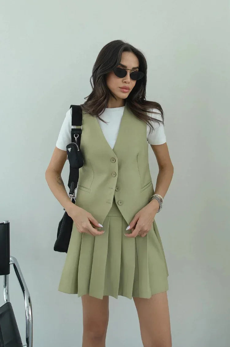 Two Piece Set Women Skirts Sets