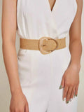 Boho Summer Elastic Wide Waist Belt