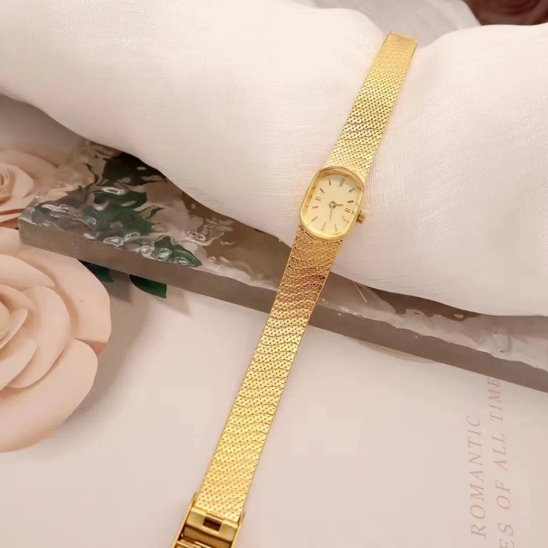 Women’s Watch Vintage Gold Luxury High end
