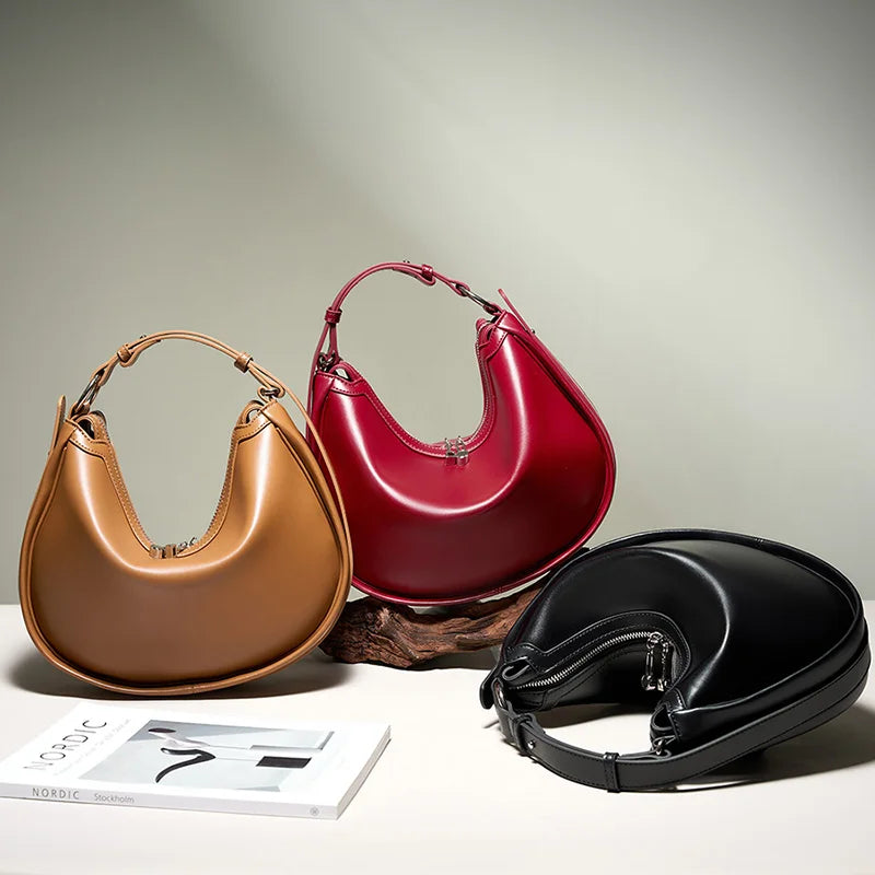 Genuine Leather Women Shoulder Bag High Quality