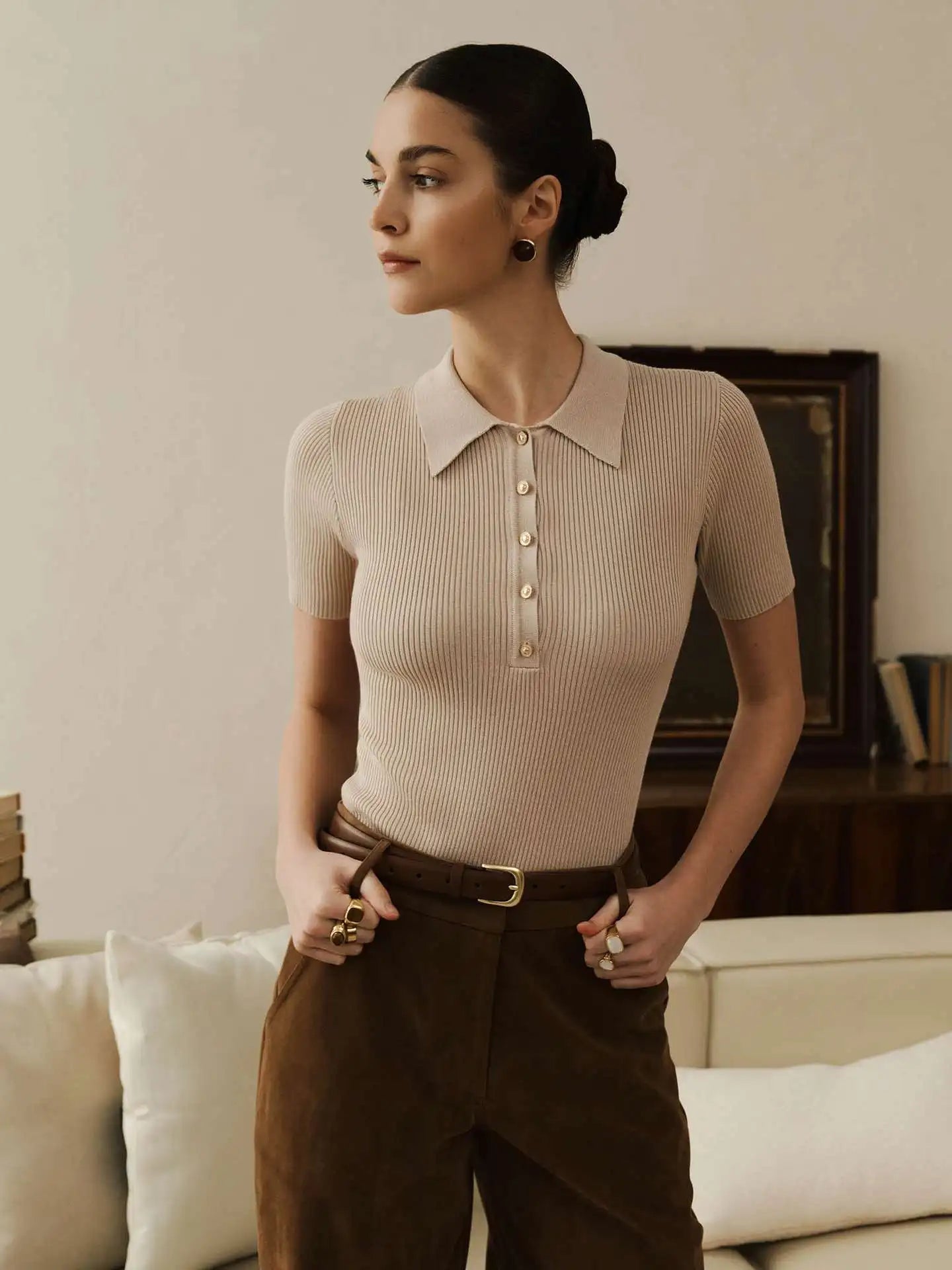 Knit Sweater Pullover For Women