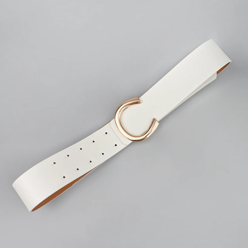 Geometric Horseshoebuckle Belt