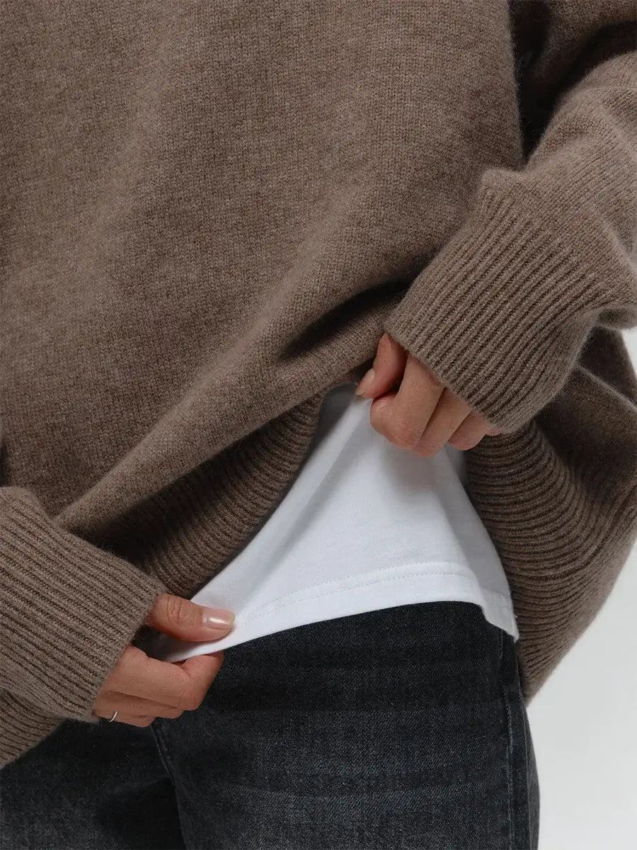 Women’s O-Neck Oversized Sweater