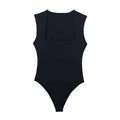Woman Sleeveless Bodysuit Square Neck - Norellé