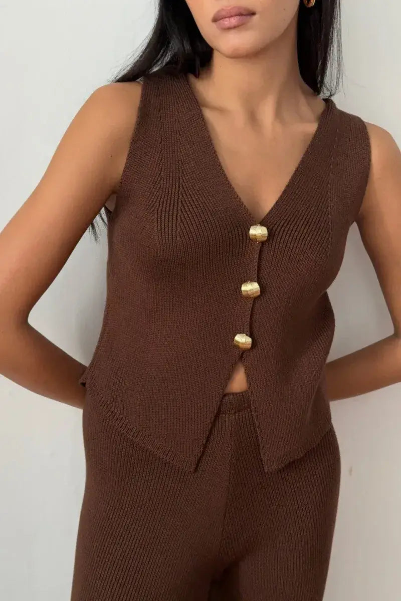 Knit Pant Sets Women