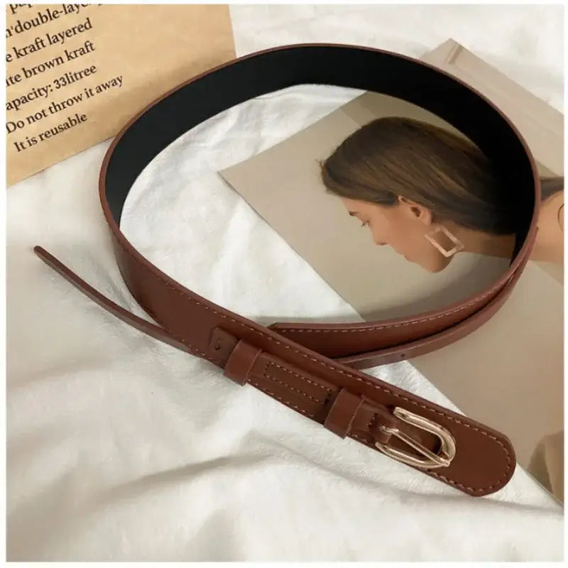 PU Decorative Belts Woman