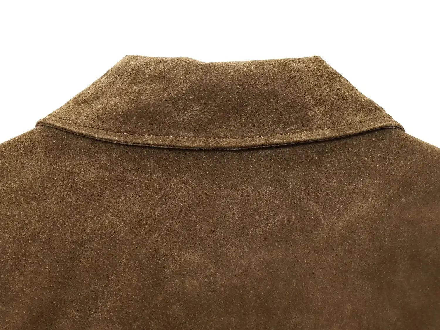 Women Front Patch Pockets Faux Leather Bomber Jacket