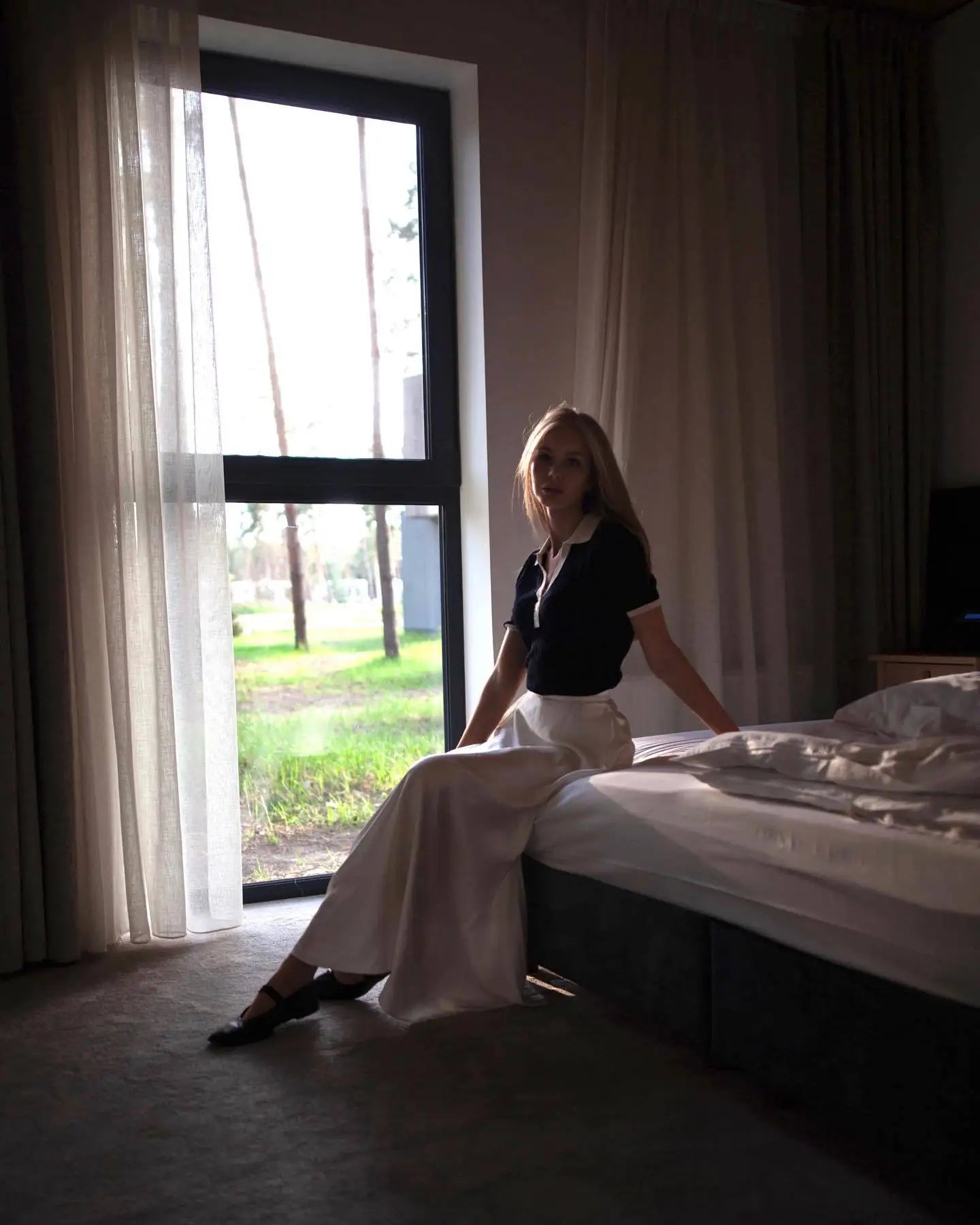 Elegant Patchwork Knitted Pullover Women’s