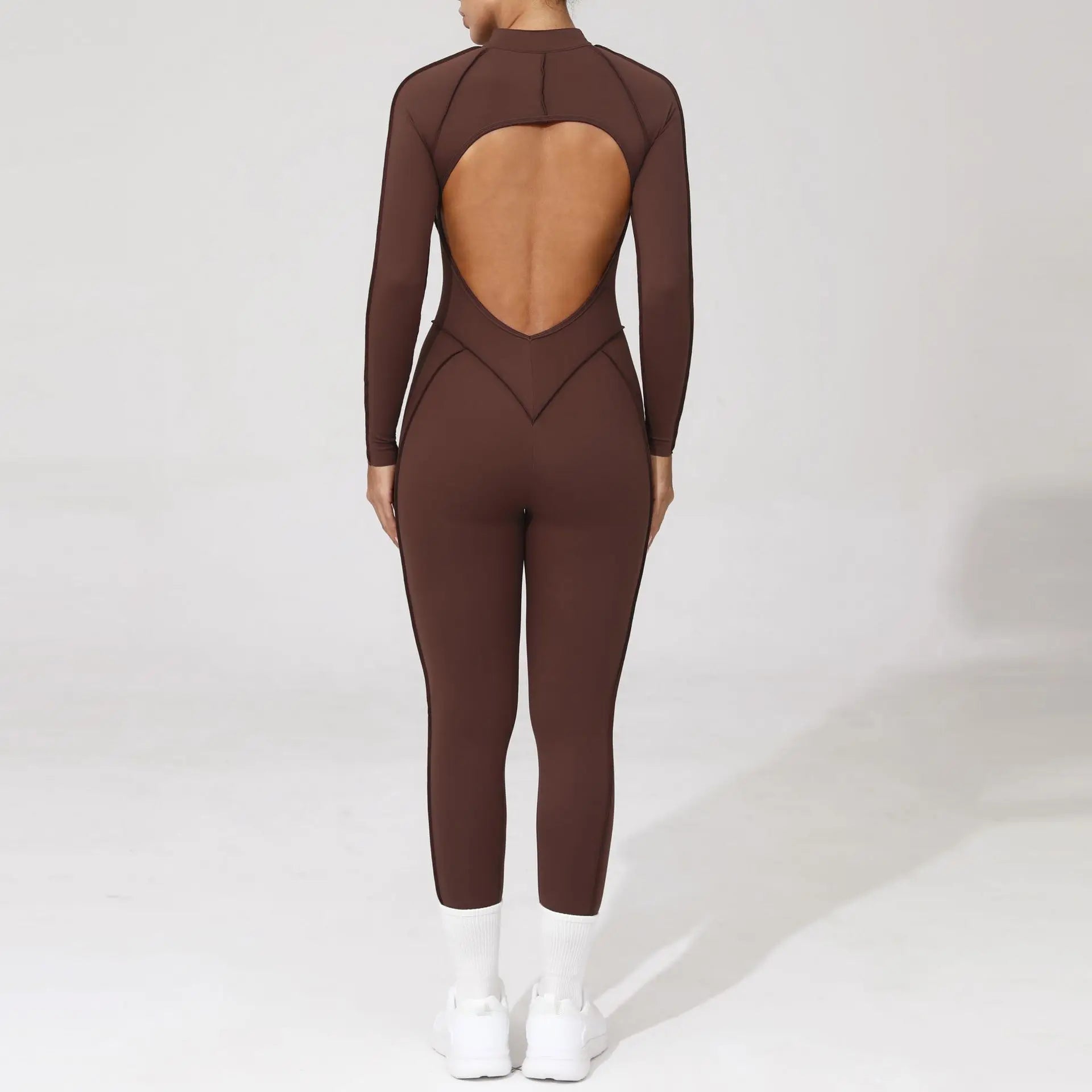 Women One Piece V Back Tracksuit