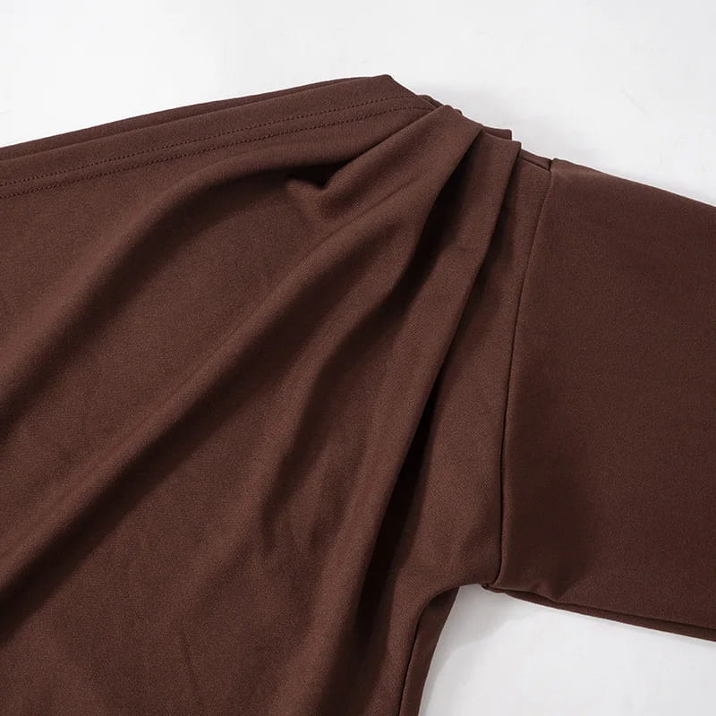 Off Shoulder Slim Mini Dress