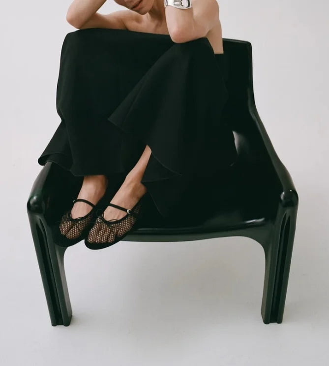 Women Buckle Strap Breathable Summer Flats Shoes