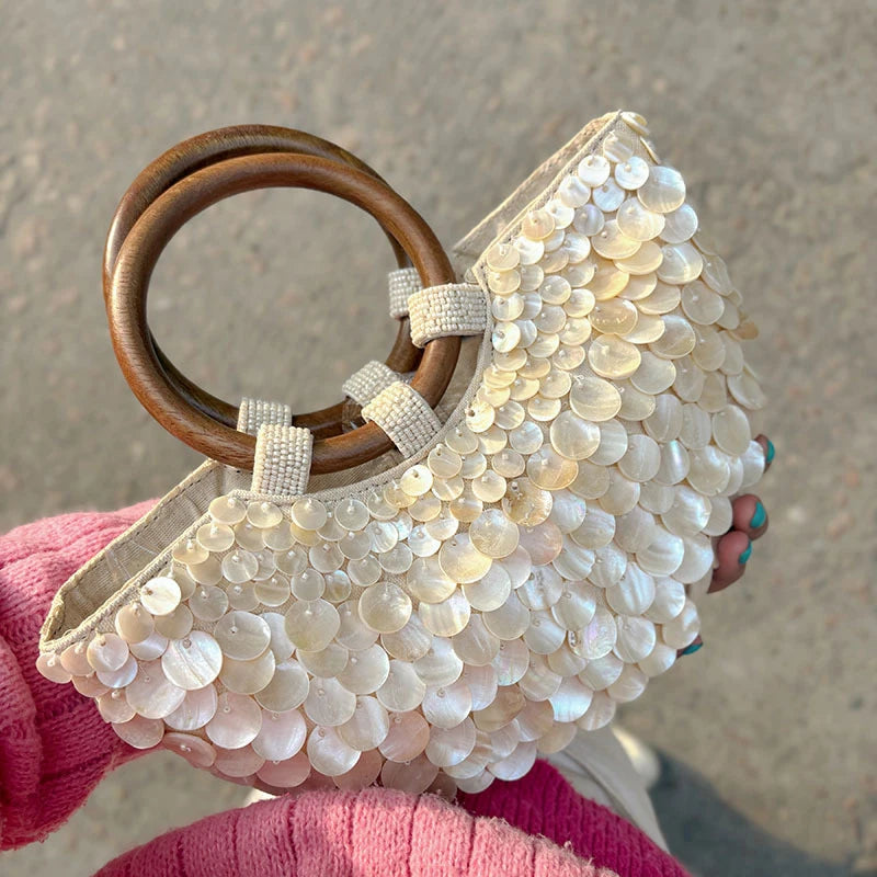 Handmade Shell Bag