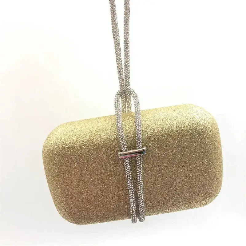Women’s Handbag Satin Iron Box Evening Bag