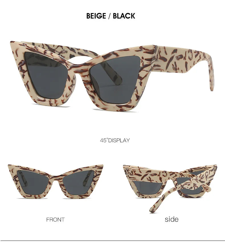 Vintage Cat Eye Sunglasses for Women