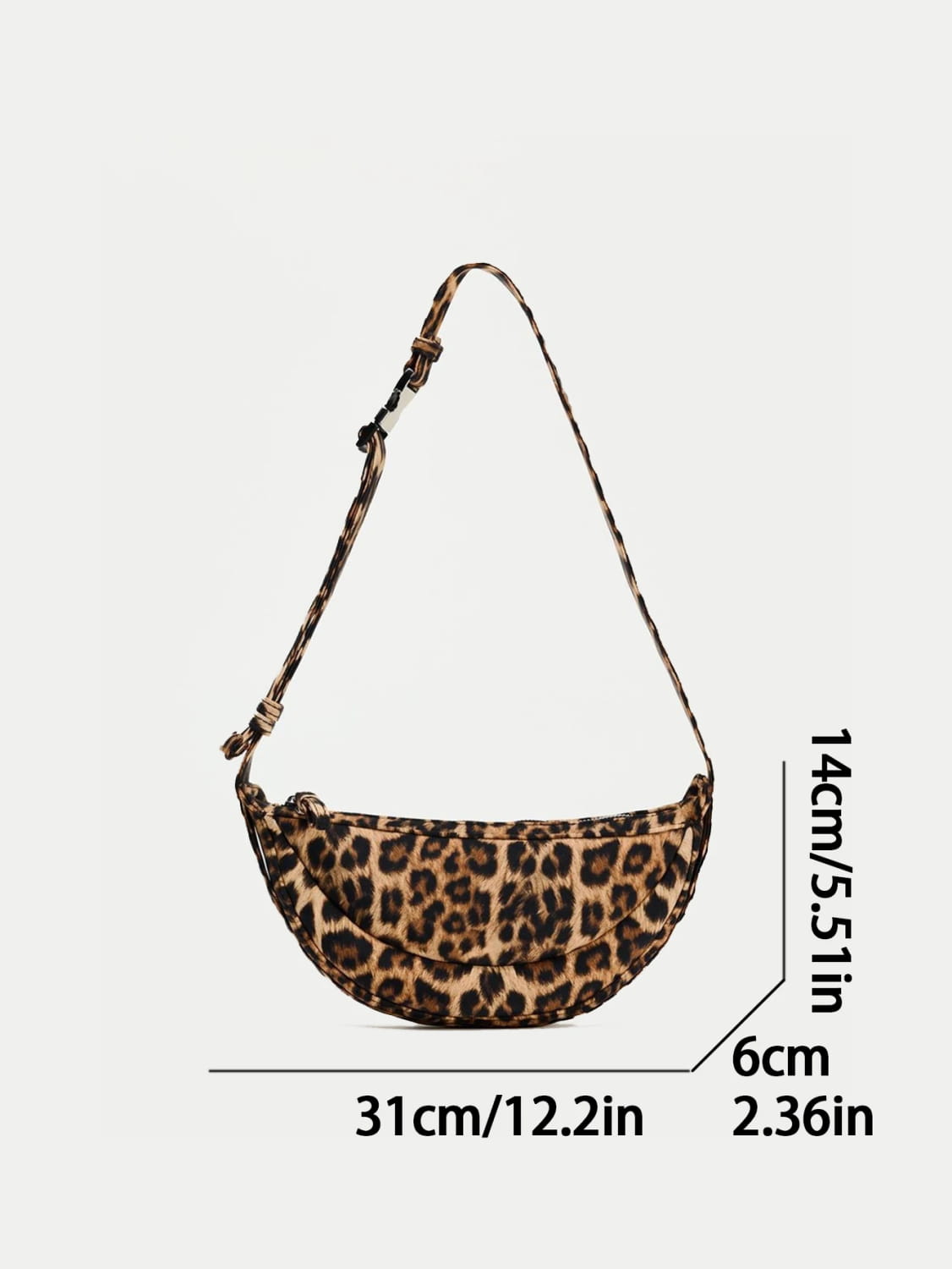 Women’s Bag Fashion Popular Animal Leopard Print Single Shoulder