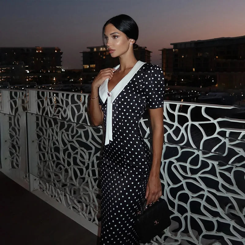 Dot Printed Dresses For Women