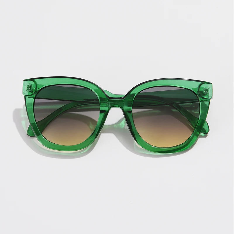 1/3pcs Trendy Leopard Round Sunglasses Woman