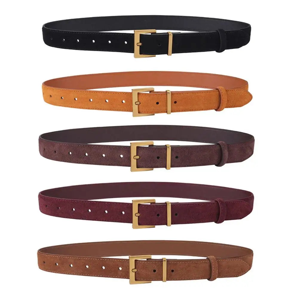 Suede Leather Belt For Women