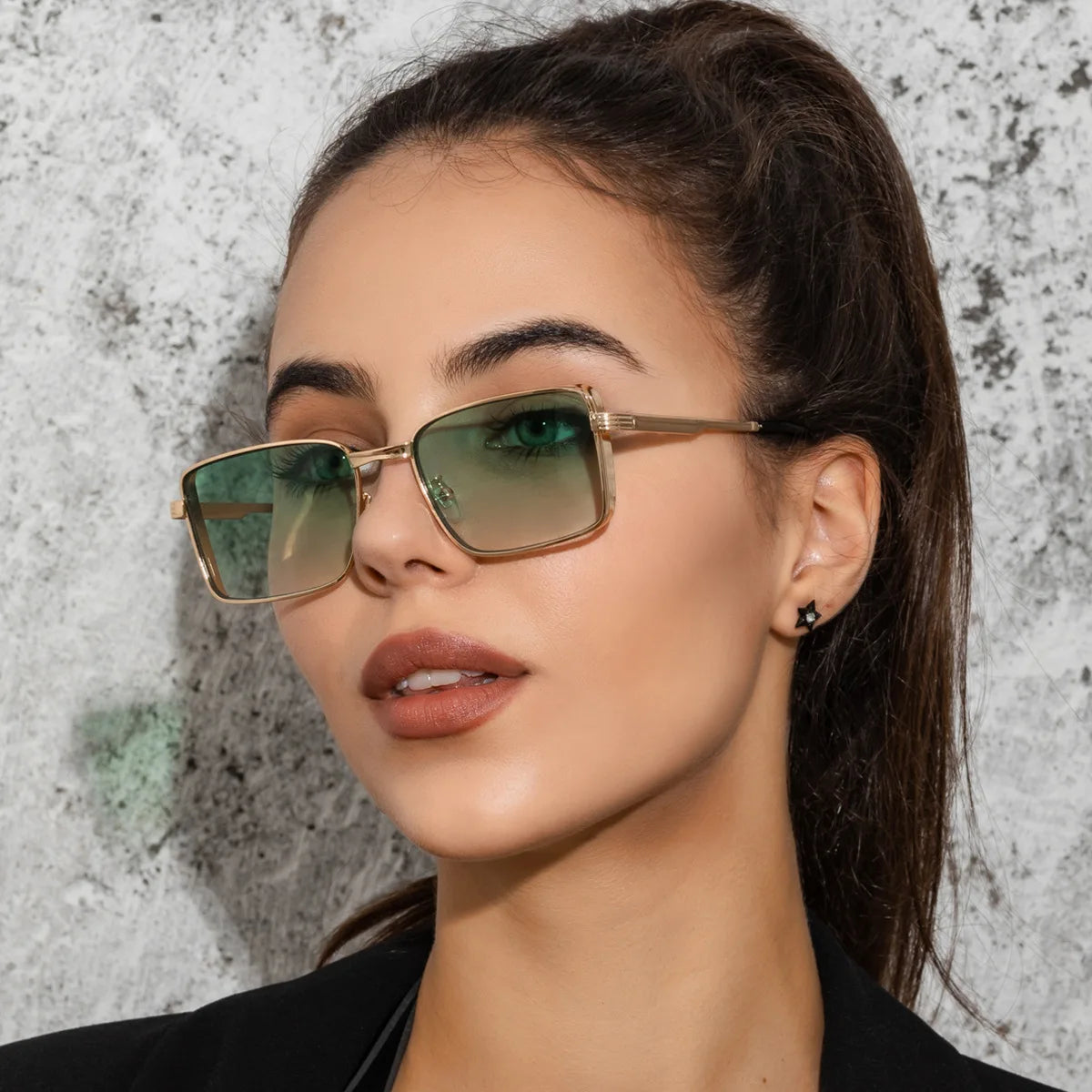 Rectangle Sunglasses Women