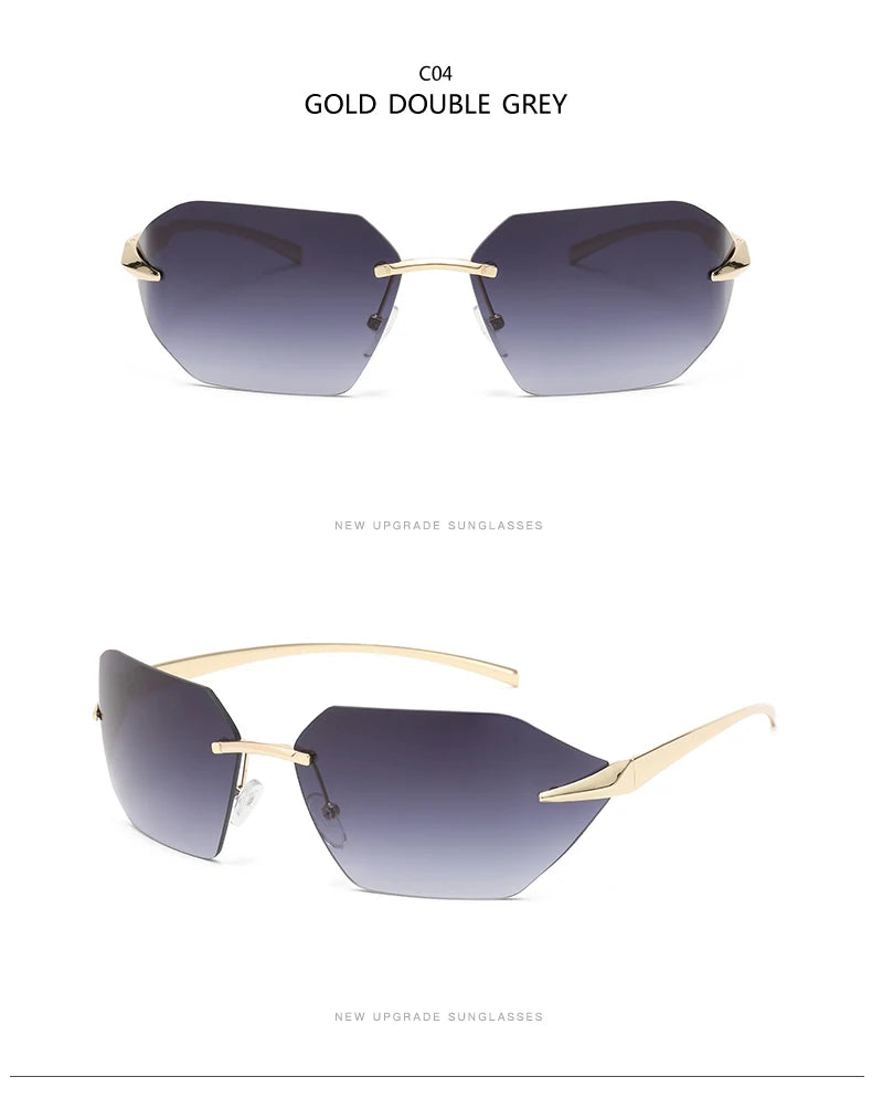 Polygon Square Sunglasses Women