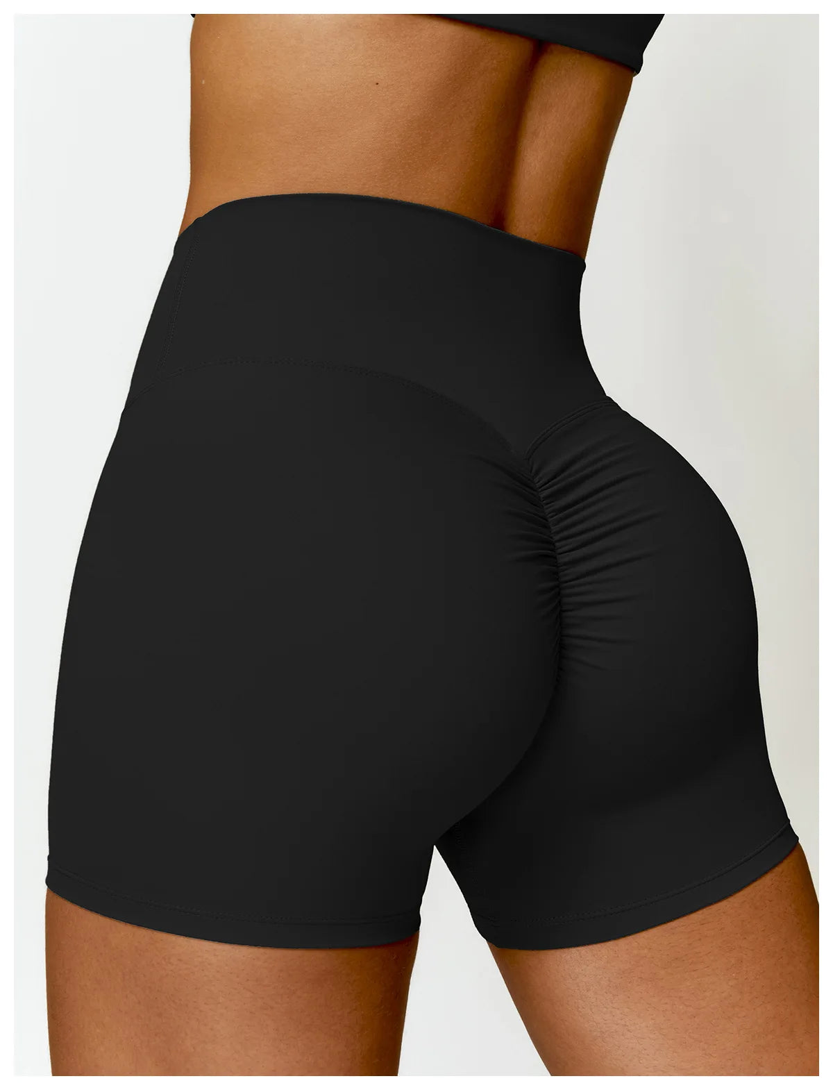 Fitness Shorts Buttock Lift Scrunch Yoga