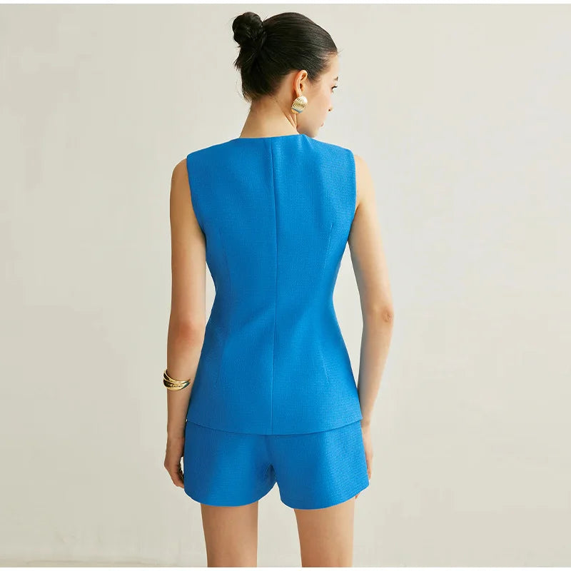 Elegant Shorts 2 Pieces Sets Women