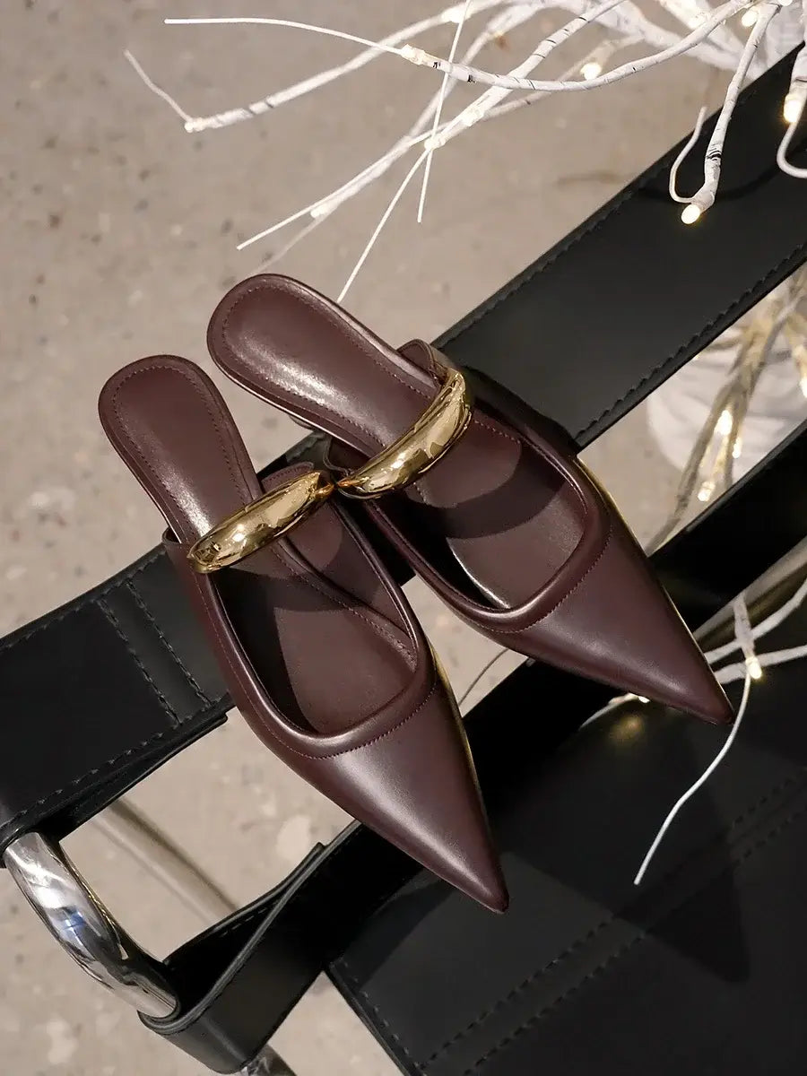 Pointed Toe Women’s Slippers