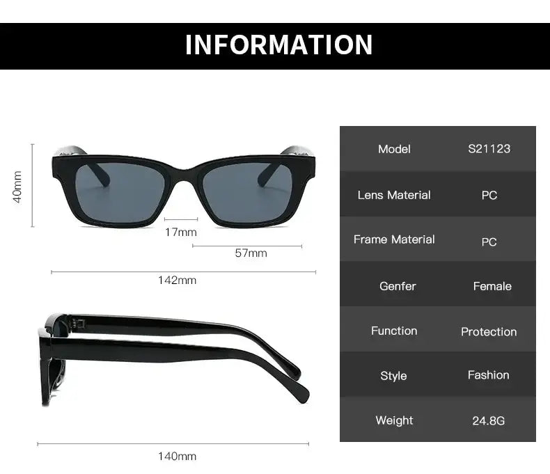 Vintage Small Sunglasses Women