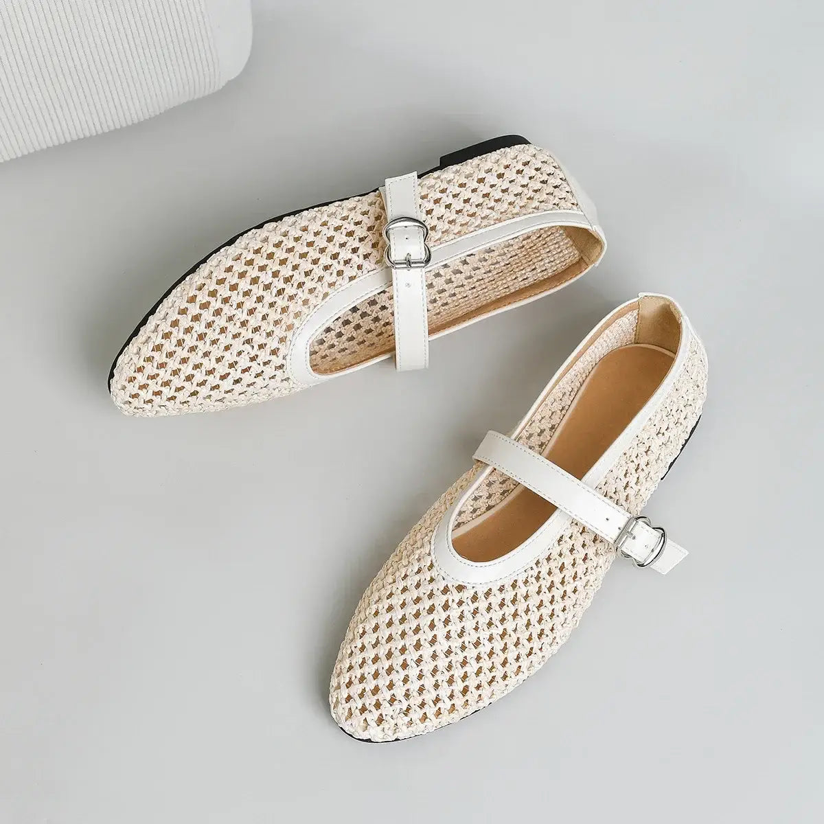 Hollow Out Shoes Women Pu Leather