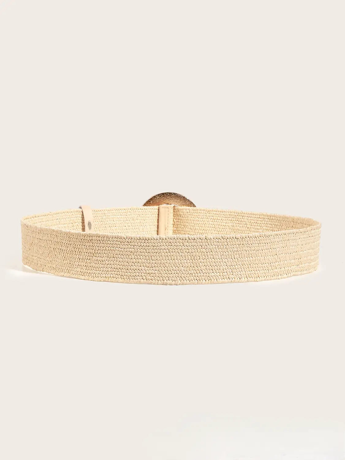 Vintage PP Grass Woven Belt for Women