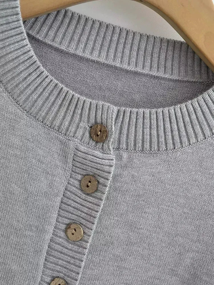 Long Sleeve Knitted Sweater