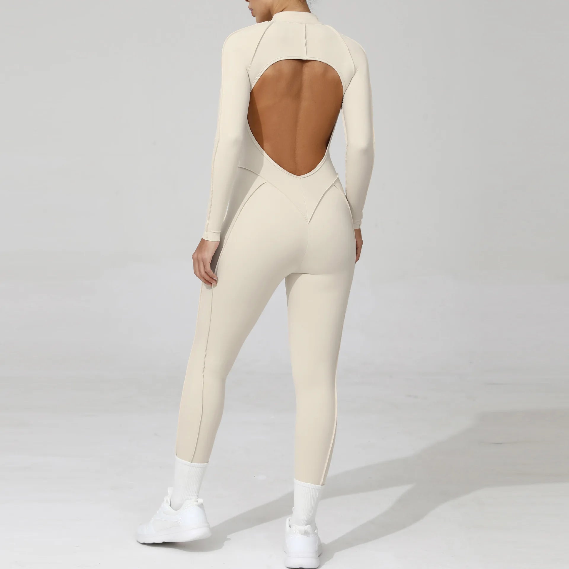 Women One Piece V Back Tracksuit