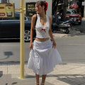 Fashion Print Halter Camis Tank Tops Summer Knitted - Norellé