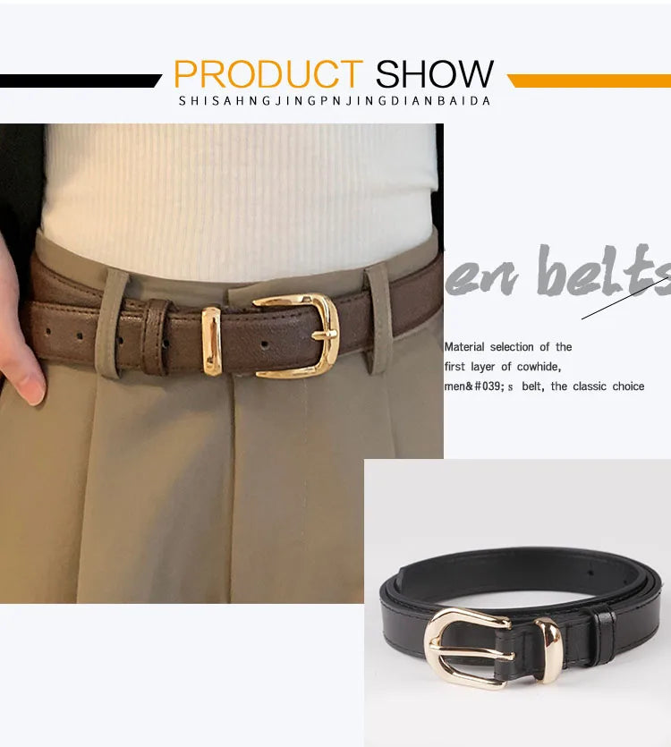 Women’s Trousers Belt Belts for Women High Quality