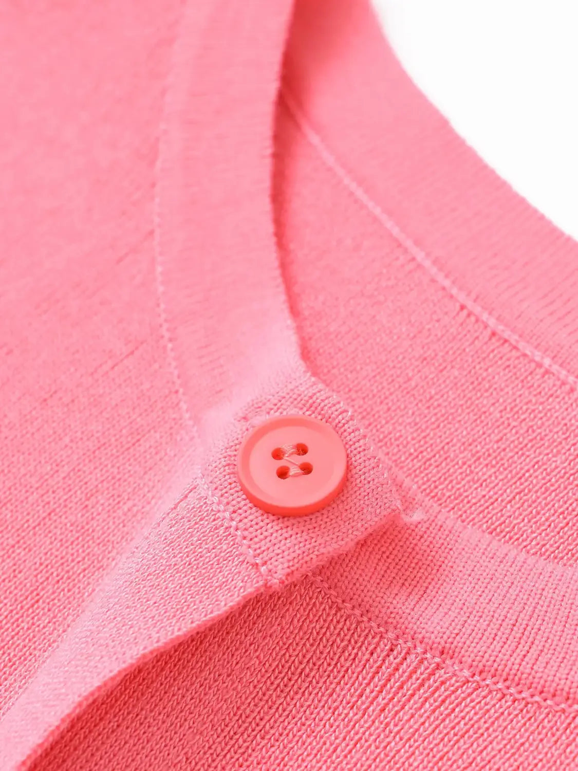 Women’s Long Sleeve Round Neck Flat Needle Knitted Jacket