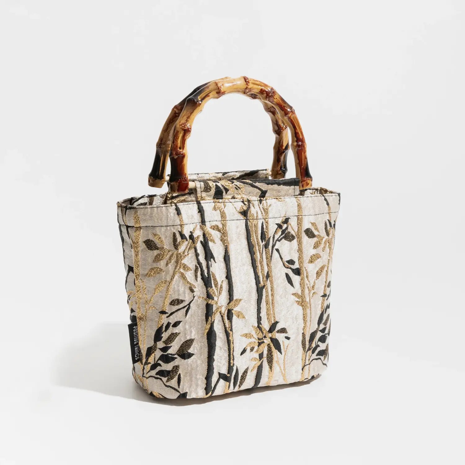 Bamboo Embroidery Clutch Bag