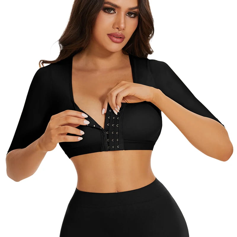 Body Shaper with Arm Women Tops for Compression