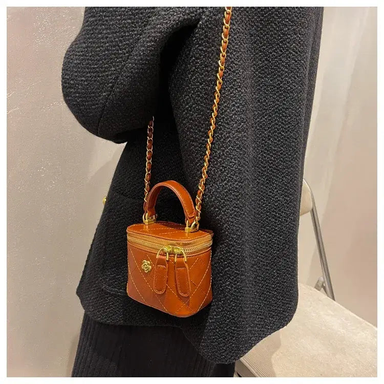 Small Shoulder Bucket Bag For Women
