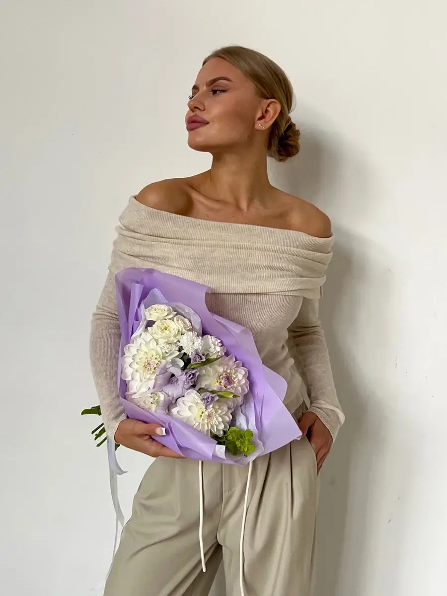 Women Knitted Wool T-shirt