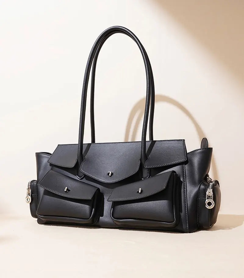 Genuine Leather Women Shoulder Bag