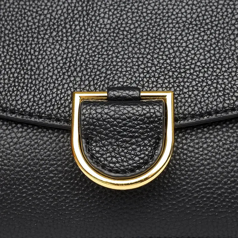 Women Real Cow Leather Handbag Crossbody Bag