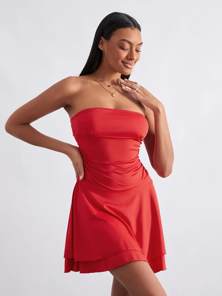 Women’s Sleeveless Strapless Dress
