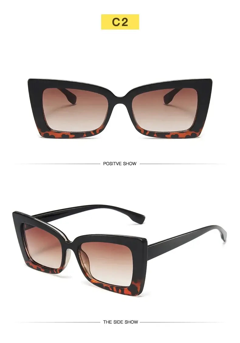 Classic Retro Square Sunglasses Women